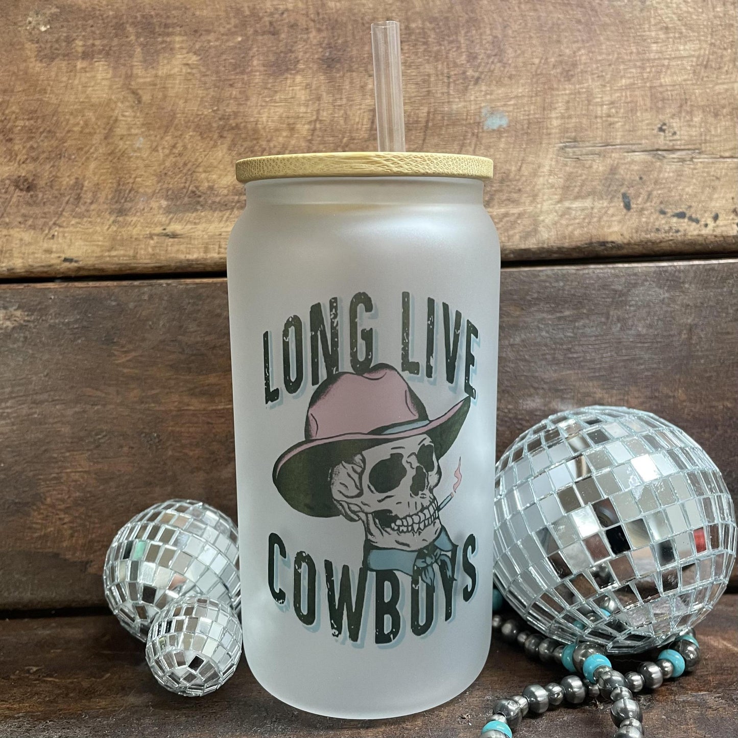 Long Live Cowboys Tumbler- Ranchy Roan