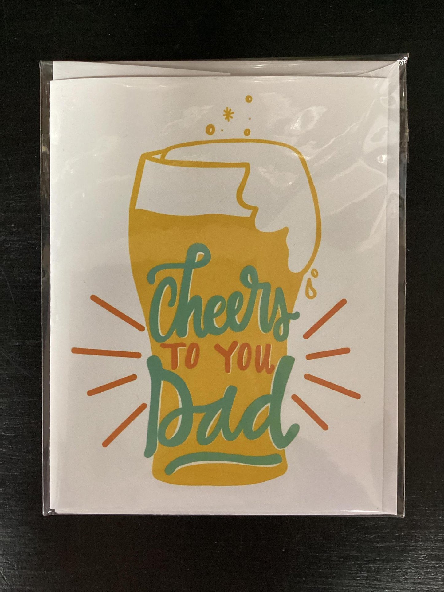 "Cheers To You Dad" Card