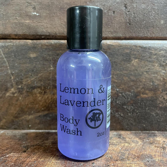 "Lemon & Lavender" Body Wash 2oz -Body Wash