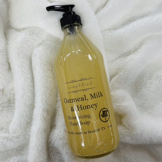 "Oatmeal, Milk & Honey" Hand Soap -Simplified