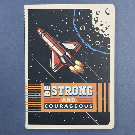 Be Strong and Courageous Notebook - CAG
