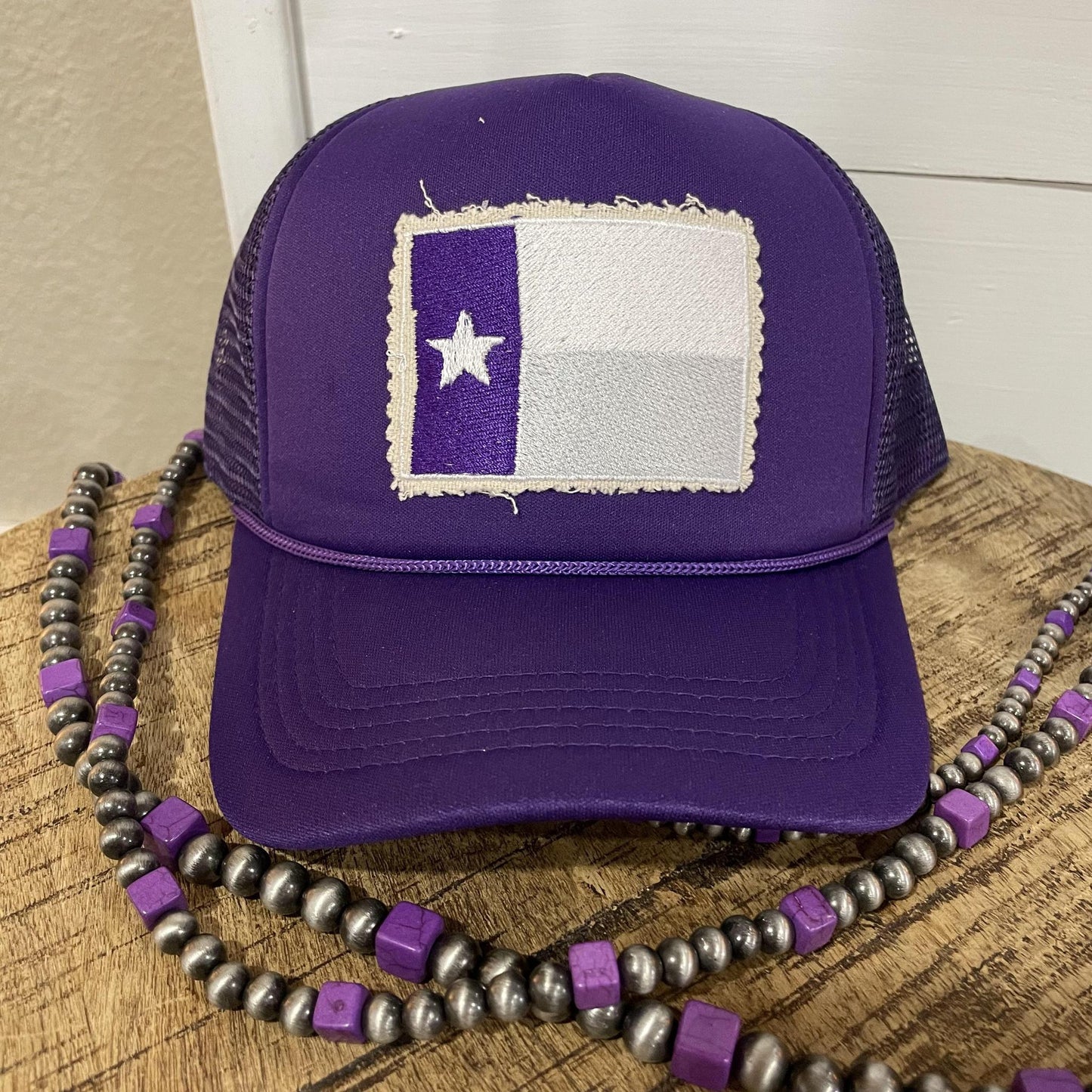 Purple Texas Flag- Trucker Hat