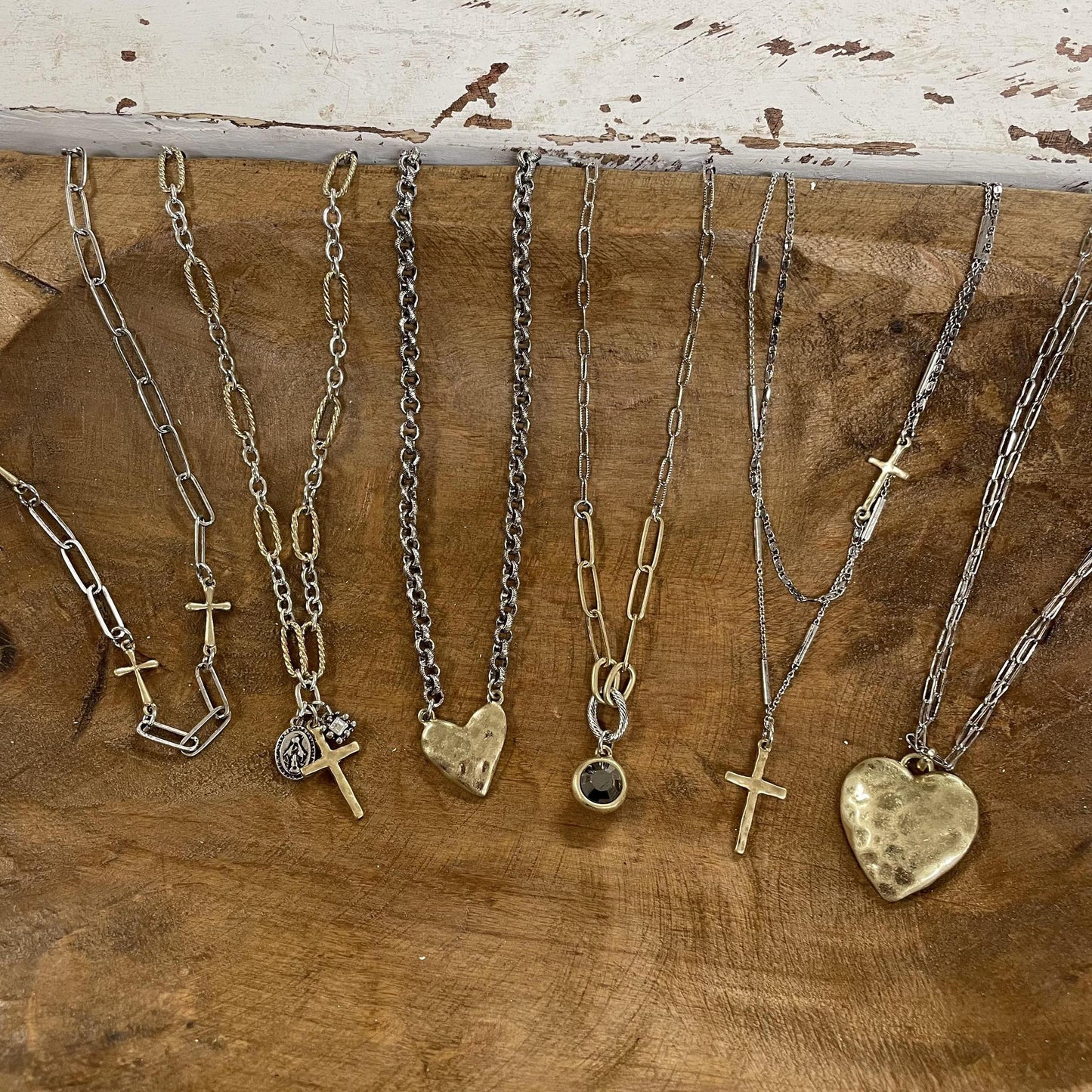 Jane Marie Mixed Metal Necklaces