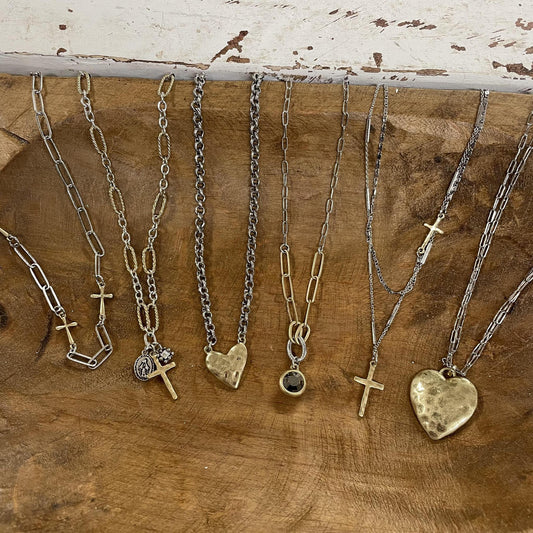 Jane Marie Mixed Metal Necklaces