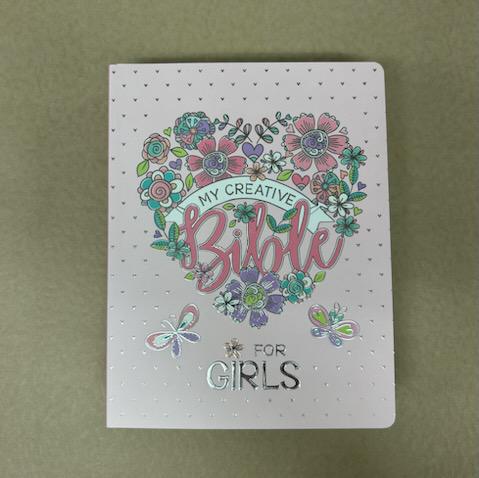 Pink Floral Heart My Creative Bible For Girls - CAG