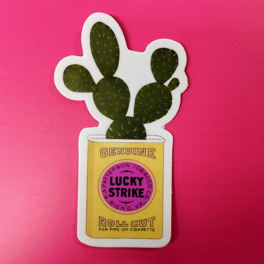 Lucky Strike Sticker- Inviting Affairs Paperie