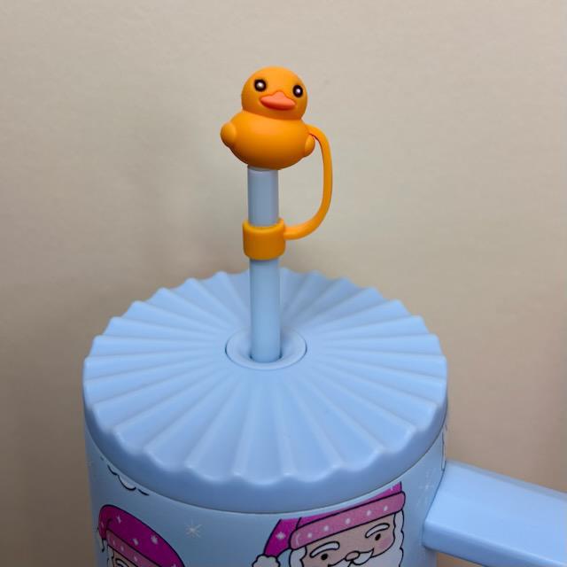 Straw Topper - Ducky