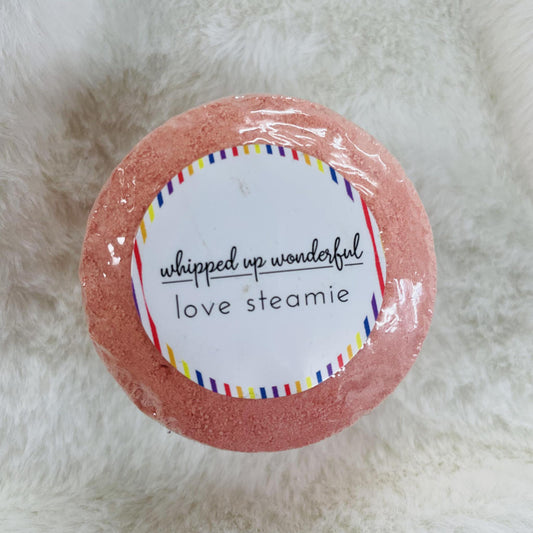 "Love" Shower Steamie - Whipped Up Wonderful