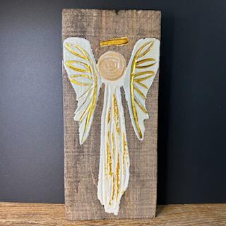 Gold Angle Plaque- Mud Pie
