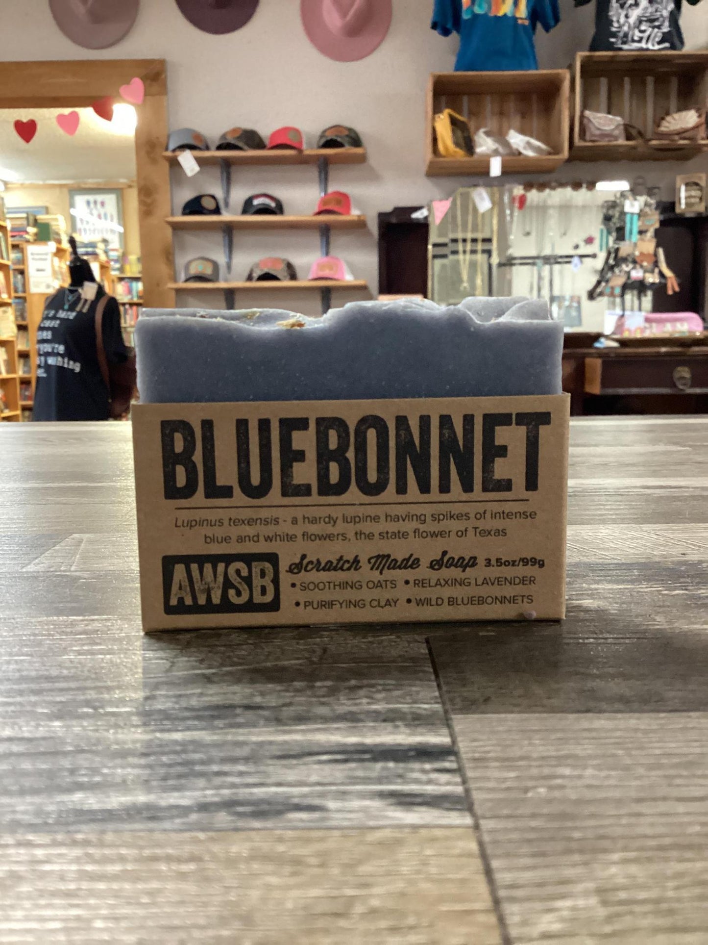 "Bluebonnet" Soap Bar -AWSB