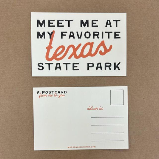 Fav State Park Postcard- MLH
