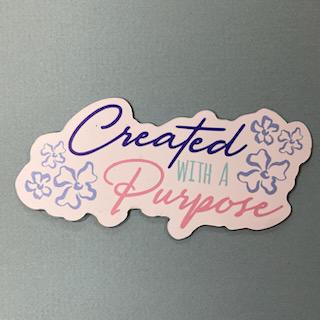 Created with a Purpose Magnet- Clairmont & Co.