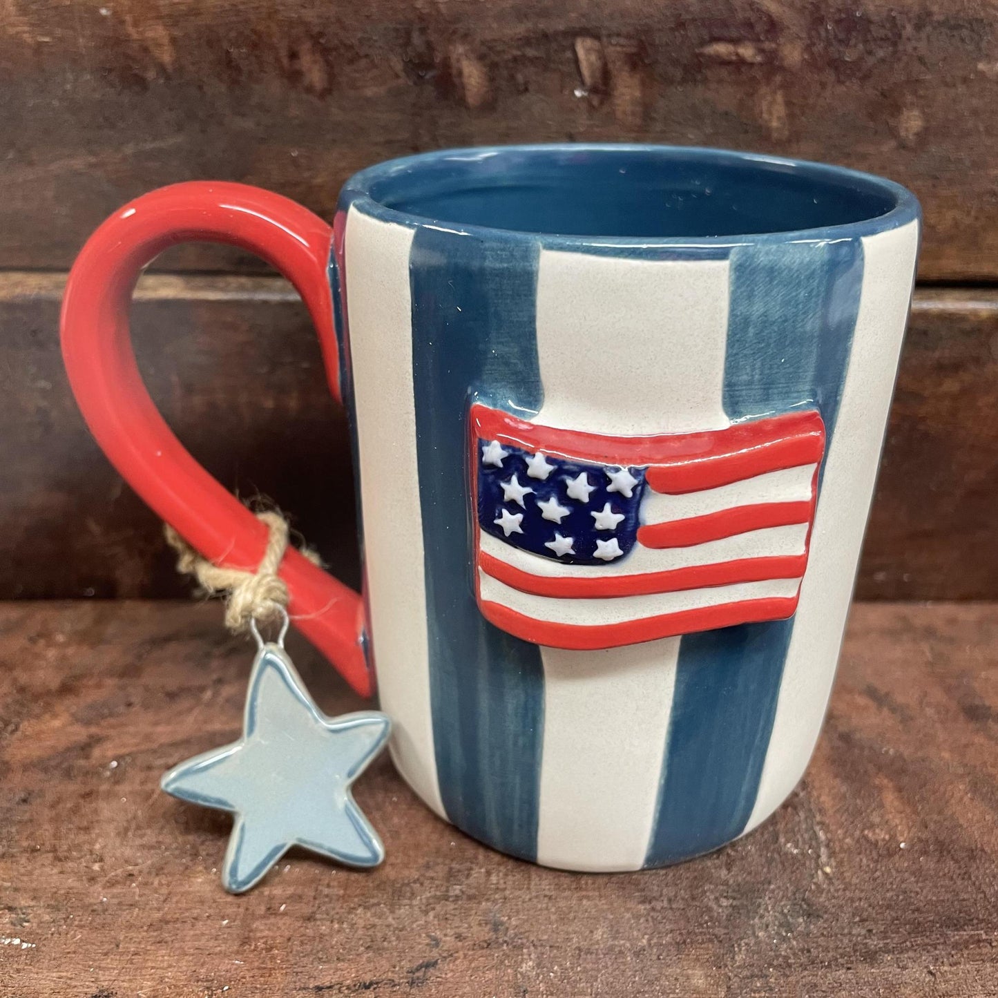 Flag - Americana Mug - Mud Pie