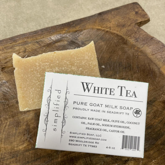 "White Tea" Bar Soap -Simplified