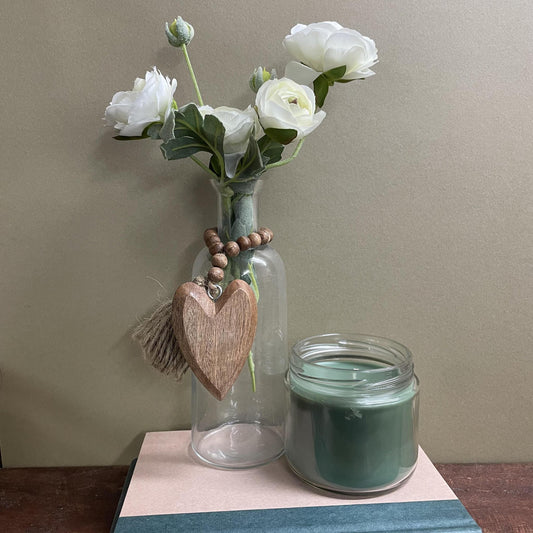 Heart Bud Vase- Mud Pie