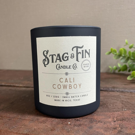 Cali Cowboy Candle - Hico Candle Co.