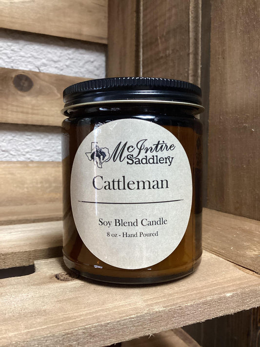 "Cattleman" Candle -McIntire Saddlery