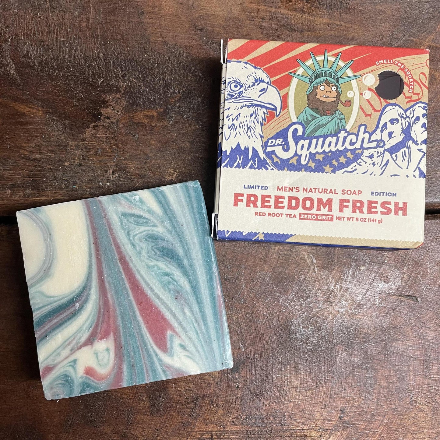 Freedom Fresh Bar Soap- Dr. Squatch