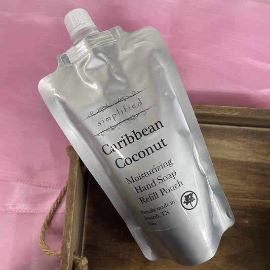 "Caribbean Coconut" Hand Soap Refill -Simplifed