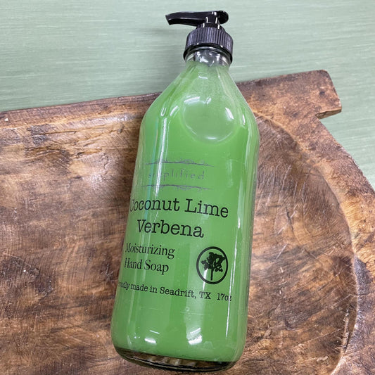 "Coconut Lime Verbena" Hand Wash -Simplified