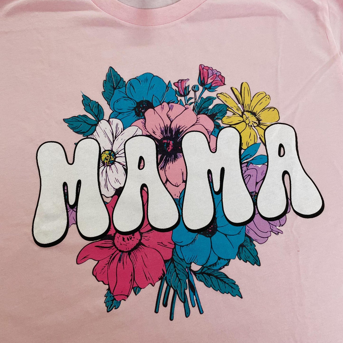 Mama Floral- T-shirt