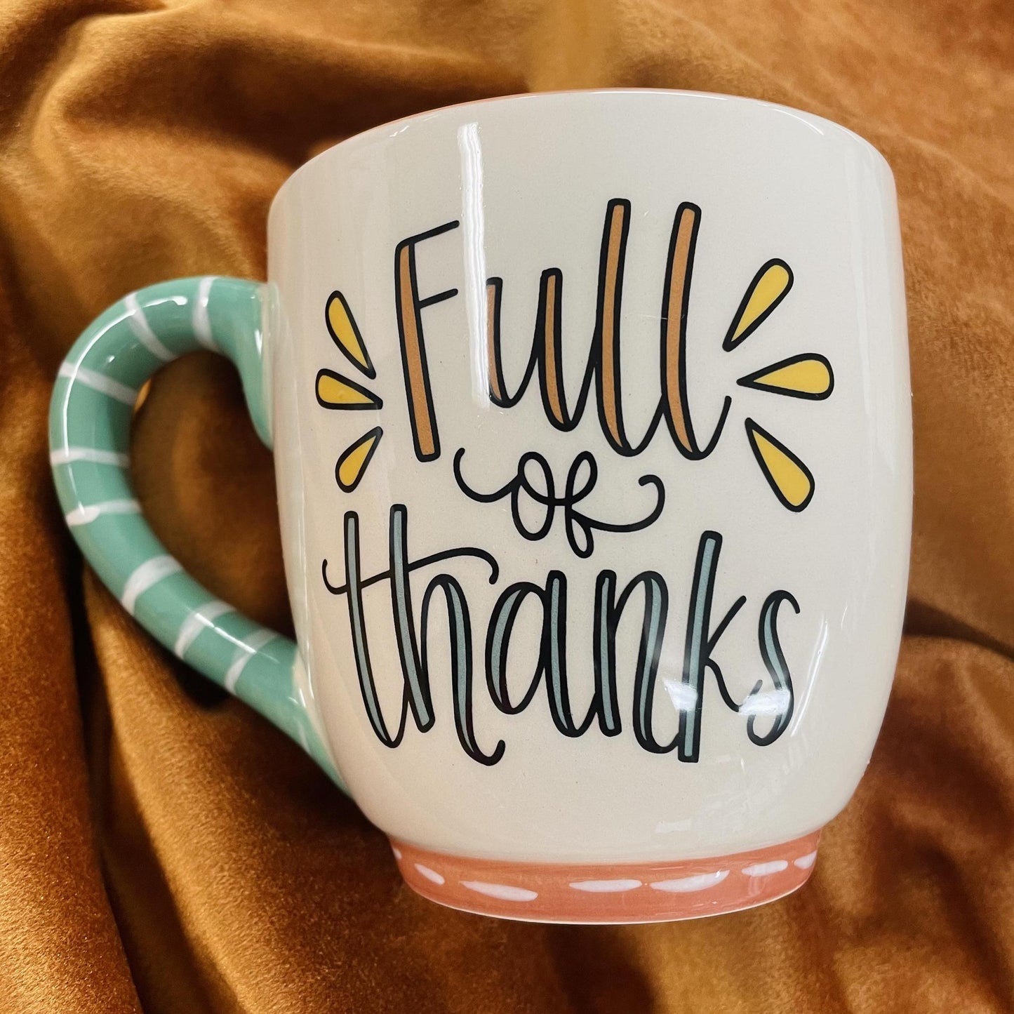 Full of Thanks Turkey Mug Glory Haus