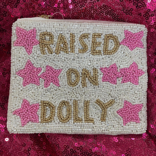 Raised On Dolly Beaded Coin Purse
