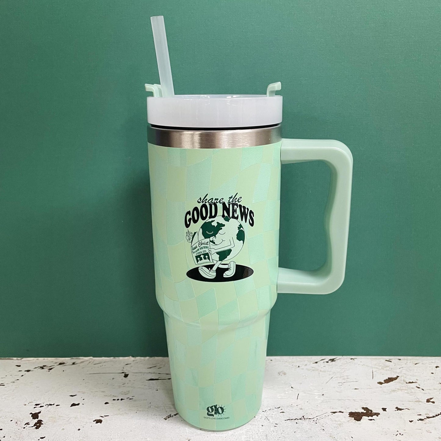 Share The Good News Tumbler - GLO