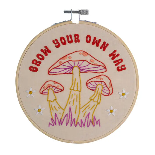 Grow Your Own Way Embroidery Kit - Funatic