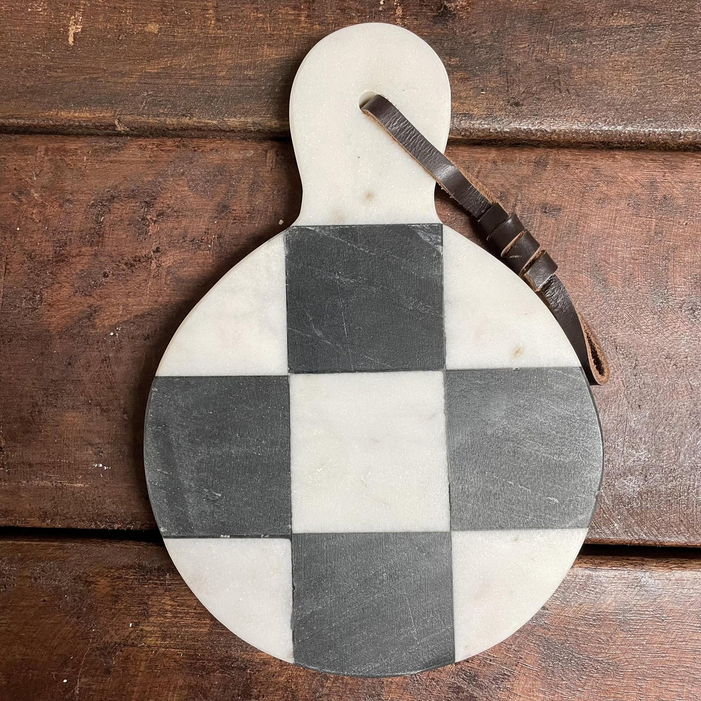 Mini Checkered Charcuterie Boards - Mud Pie