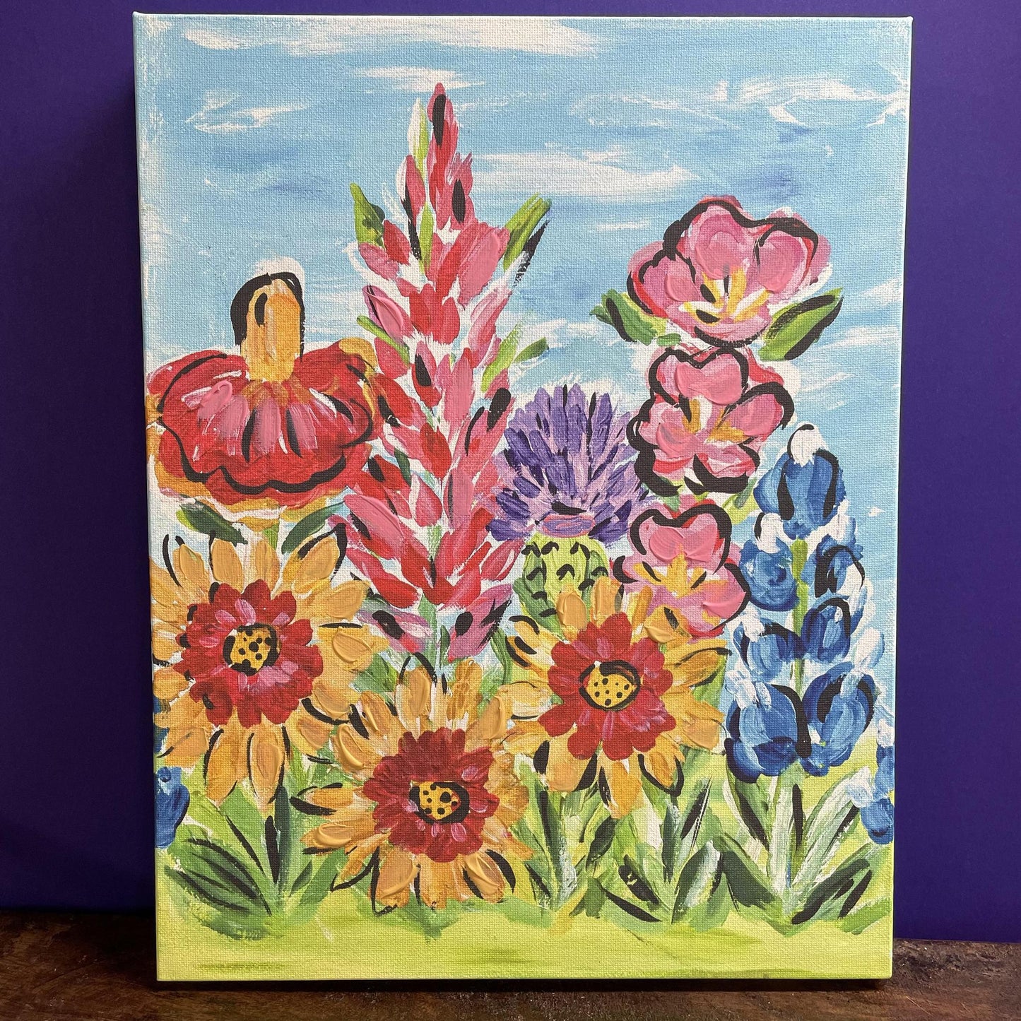 Wild Flowers of Texas Canvas- Glory Haus