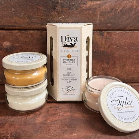 Diva Gift Collection Candles- Tyler Candle Co.