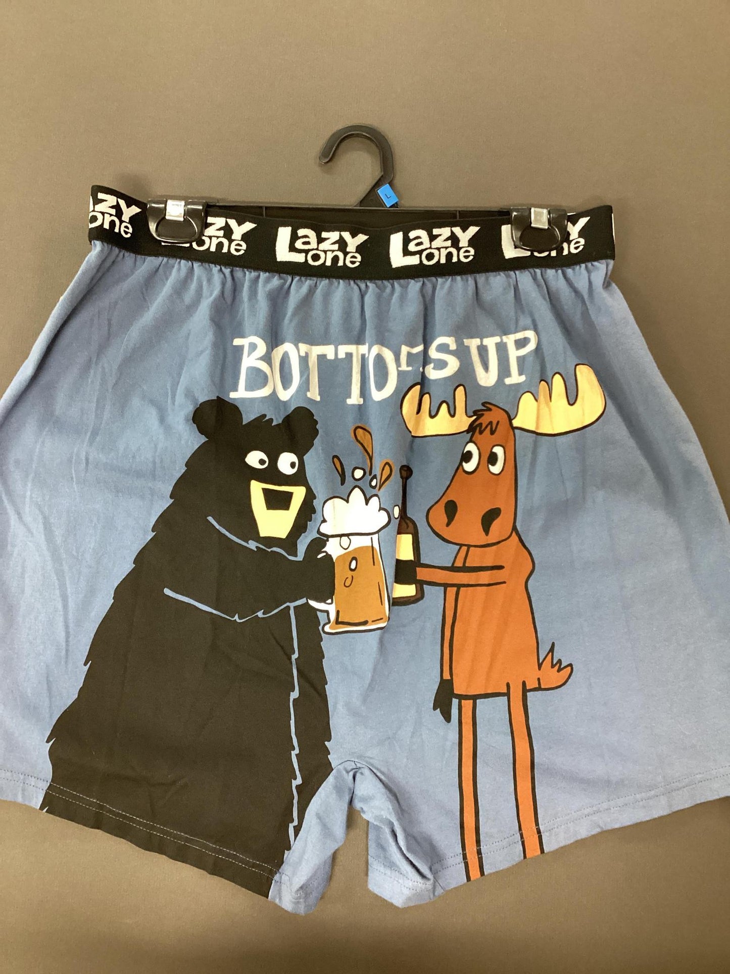 "Buttoms Up" Boxers -Lazy One