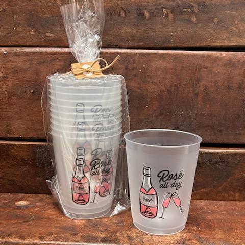 Rose All Day Party Cup- Mud Pie