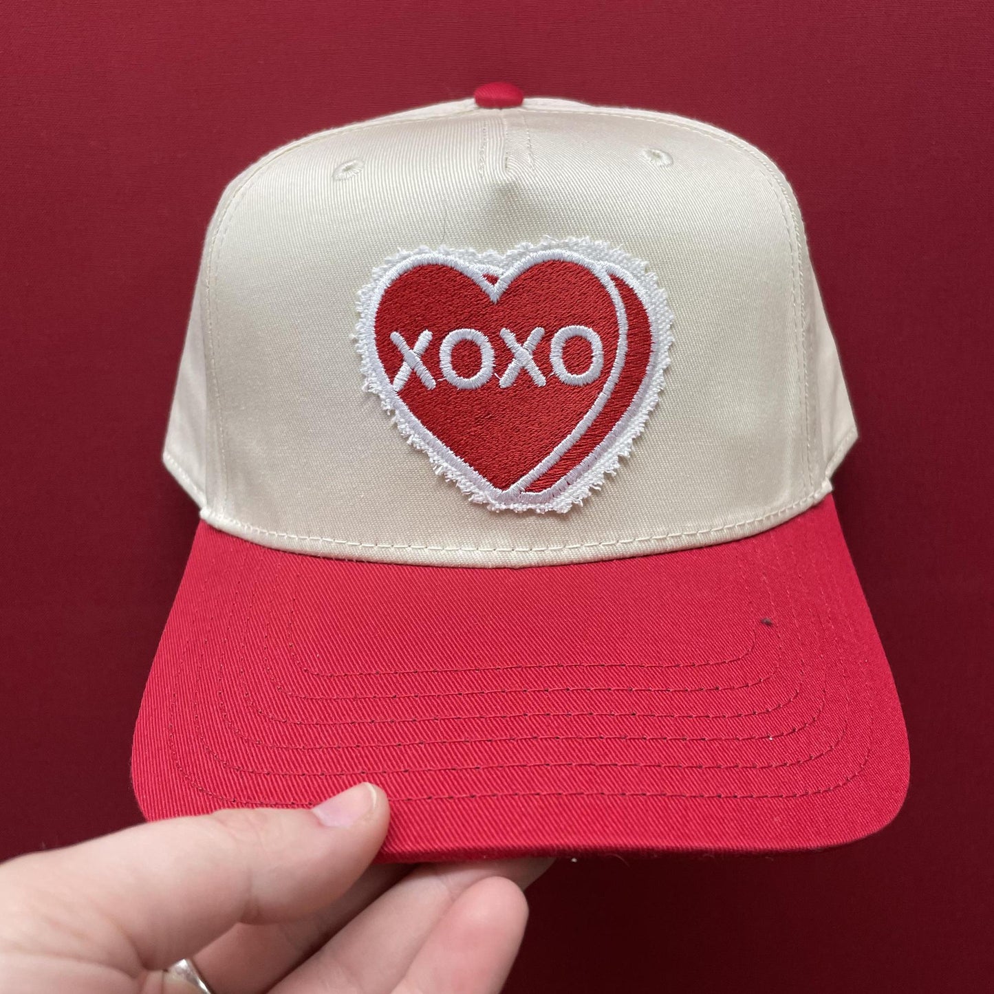 XOXO Conversation Heart Cap