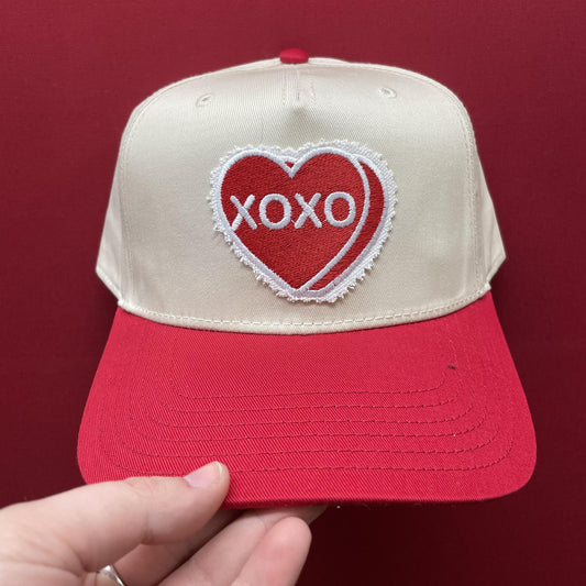 XOXO Conversation Heart Cap