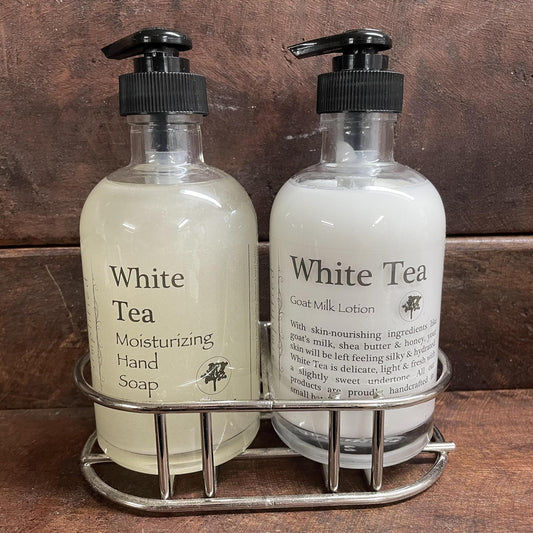 "White Tea" Soap And Lotion Set -Simplified