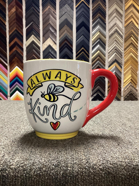 "Be Kind" Beehive Mug- Glory Haus