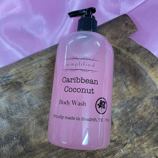 "Caribbean Coconut" Body Wash -Simplified