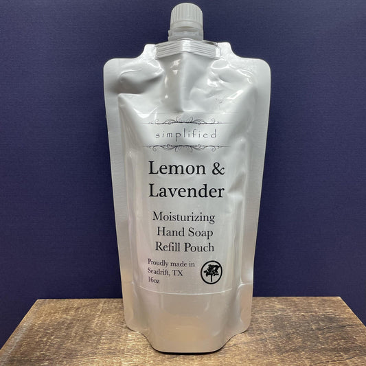 "Lemon & Lavender" Hand Soap Refill -Simplified