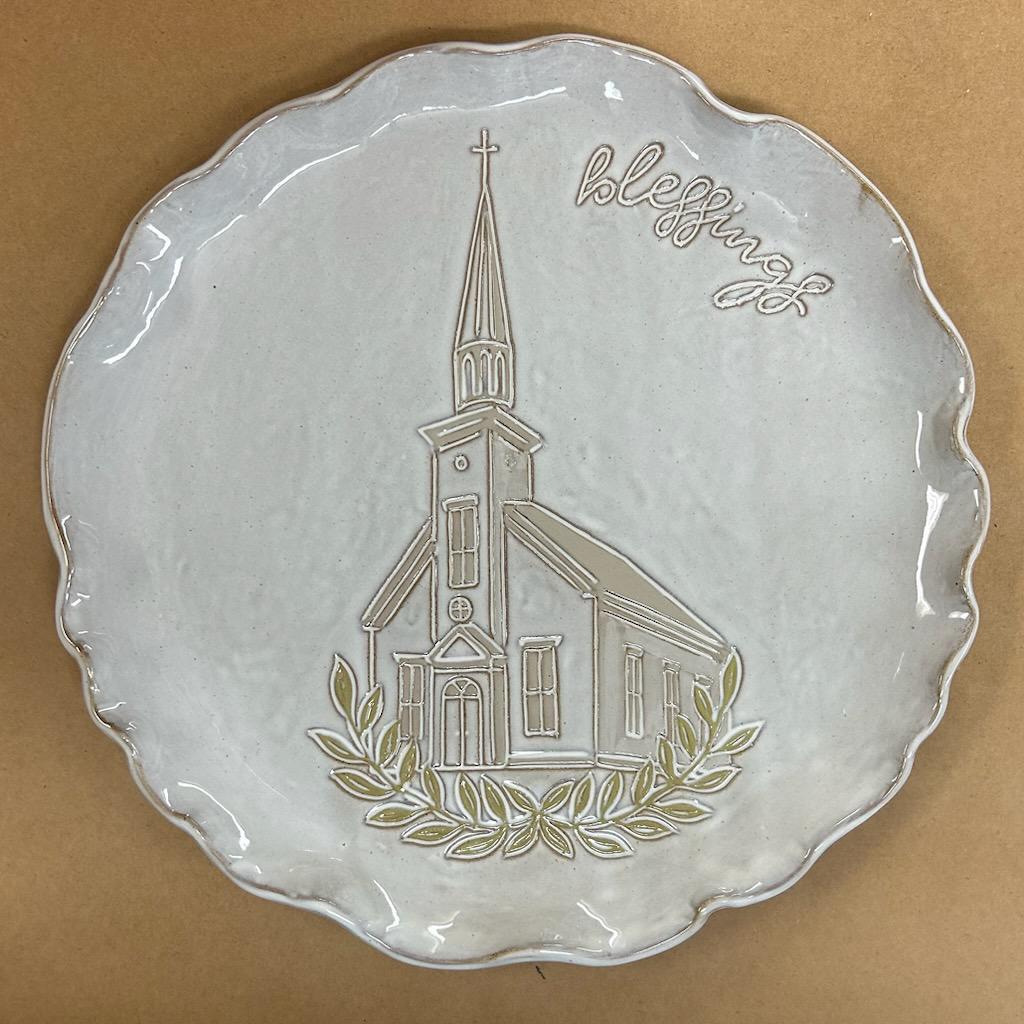 Church Blessing Plater- Easter Mud Pie