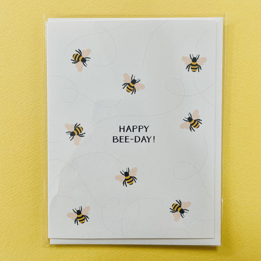Happy Bee-Day Card