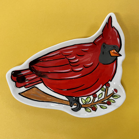 Cardinal Trinket Tray- Glory Haus