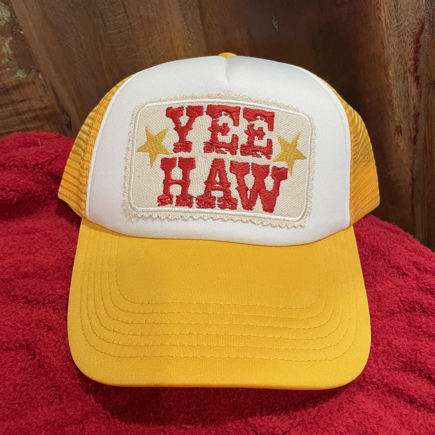 Yellow Yee Haw- Trucker Hat