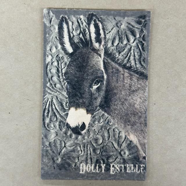 Donkey Hat Card- Dolly Estelle