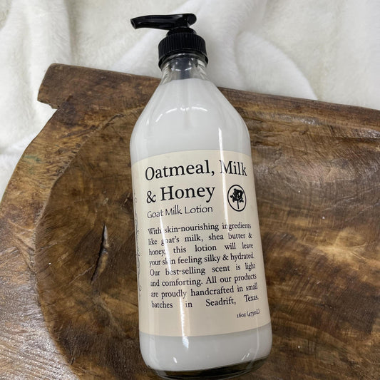 "Oatmeal, Milk & Honey" Lotion 16oz  -Simplified