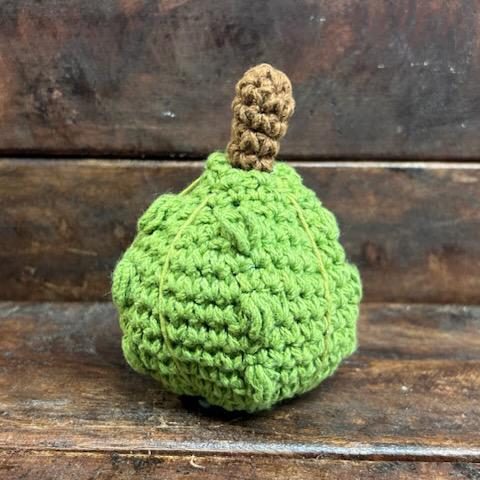 Mini Crochet Pumpkin- Mud Pie