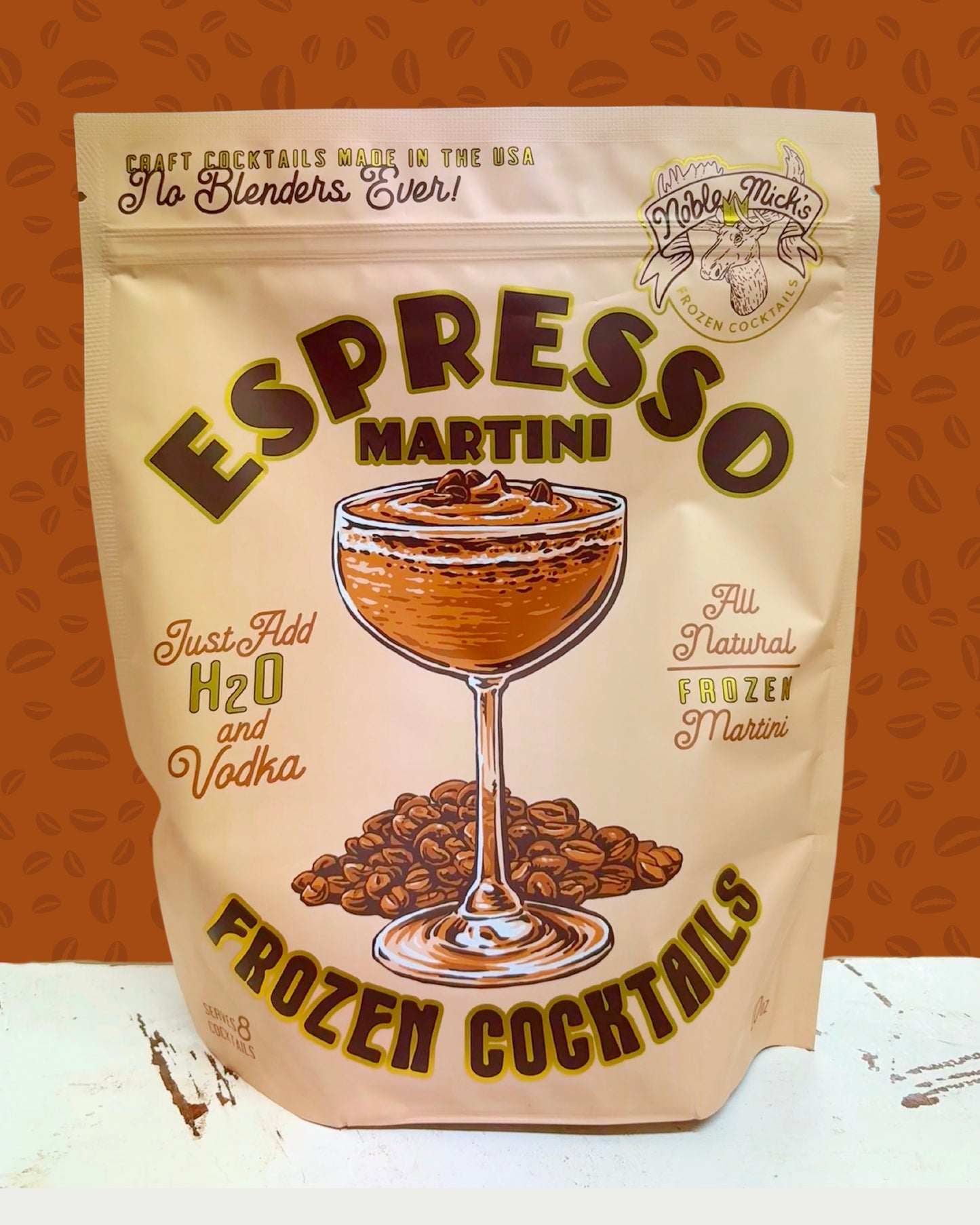 Espresso Martini 8 Cocktail Mix - Noble Mick's